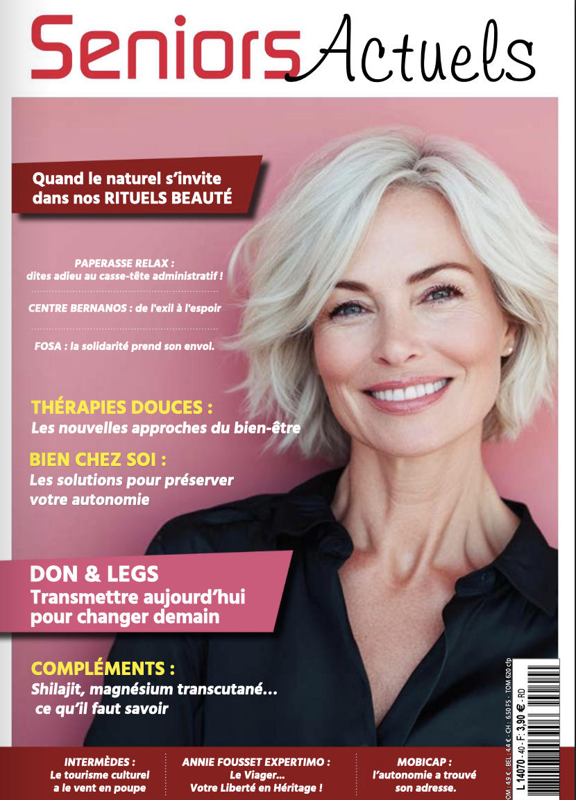 Couverture du magazine Seniors Actuels n° 40